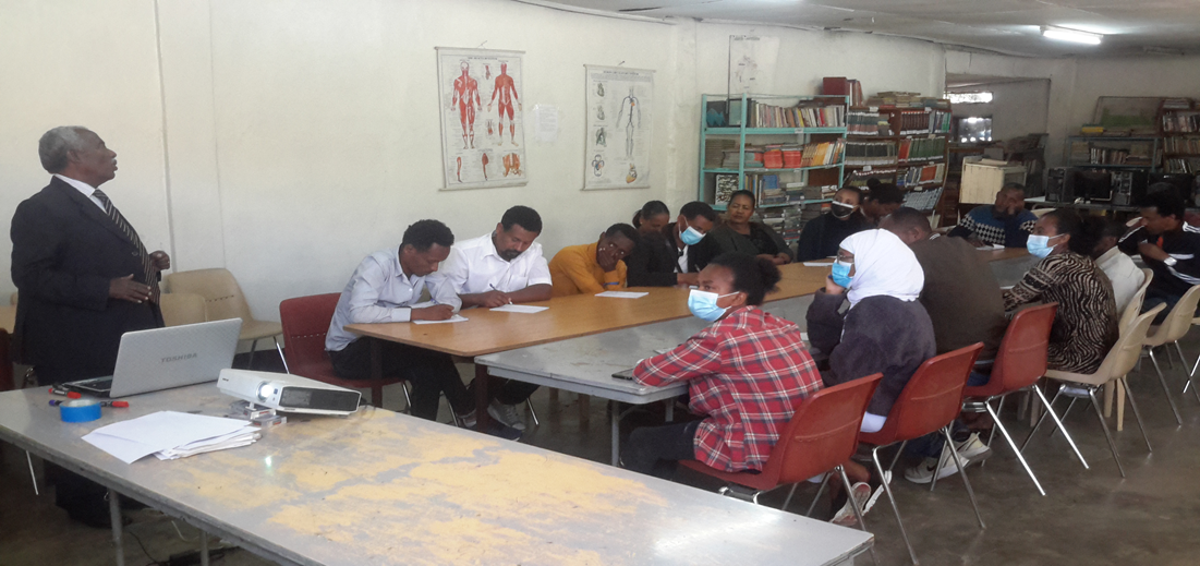 CDWs participating in training