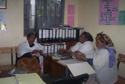 CDWs participating in training